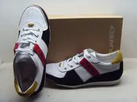 chaussures dsquared hommes new style 2013 cuir parallele blanc rouge